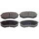 Purchase Top-Quality Rear Semi Metallic Pads by WAGNER - ZX1612 01